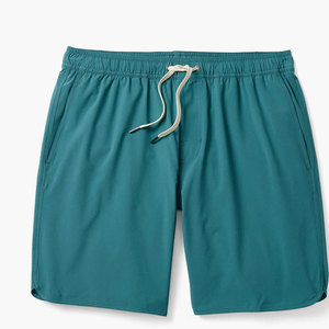 Shorts décontractés pour hommes, couleur personnalisée, logo frontal, 100% nylon toile, écologiques, motif uni, imperméables, style streetwear - Product Image 1