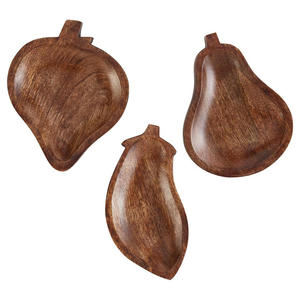 Bol en bois massif naturel de style américain, écologique, pour servir du riz, des pâtes, des soupes, des légumes, des fruits et des collations par AALIYAN IMPEX - Product Image 2