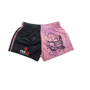 Pantalones Cortos Deportivos de Poliéster con Cintura Elástica y Estampado Personalizado para Adultos - Antibacterianos, con Logotipo Personalizado e Impresión Digital - Product Image 6