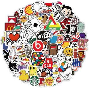 Paquete de Pegatinas de Vinilo Personalizadas con Dibujos Animados para Niños |   Vinilos Decorativos de Pared de PVC de Alta Calidad, Resistentes al Agua, con Acabado Brillante UV, para Exteriores - Product Image 3