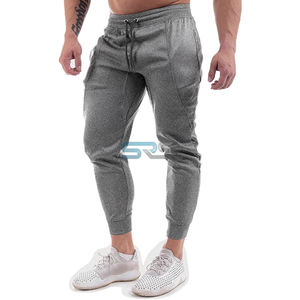 Pantalones Deportivos Casuales de Moda para Hombre, 100% Algodón, Ligeros, de Colores, Cintura Elástica, Corte Holgado, para Uso Diario, OEM ODM - Product Image 3