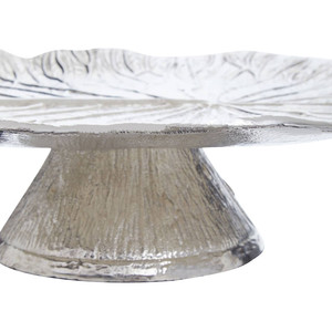 Best Quality Handmade Leaf Design Metal Cake Stand For Events Wedding - Product Image 5