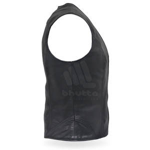 Chaleco de Punto de Cuero Genuino para Mujer, Transpirable, Cortavientos, Cálido para Invierno, con Cremallera, Prenda Exterior Informal y Ecológica, Precio Razonable - Product Image 6