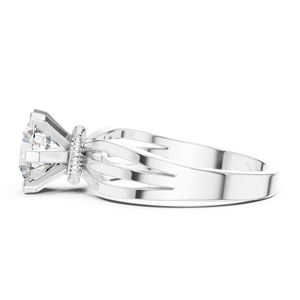 Joyería Nupcial Fina, Anillo de Diamantes Moissanite de Plata de Ley 925, Fabricante Mayorista - Product Image 2