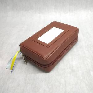 Funda de Cuero para Biblia con Bolsillo Transparente para Fotos, Cierre de Cremallera y Botón, Resistente a Daños, Precio al por Mayor - Product Image 2