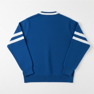 Make Your Custom Good Quality V-Neck for Sorority/Fraternity/Schools/Colleges/Universities Logo Knitted <b>Cardigans</b> <b>Sweaters</b> - Product Image 3