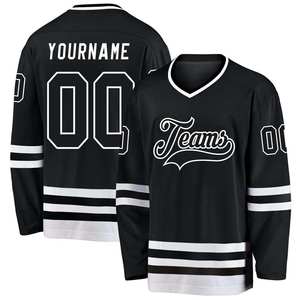 Custom Team Name Solid Color Adult Size Ice Hockey Uniform Sets-100% Polyester Quick Dry & Breathable - Product Image 1