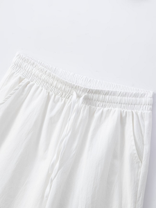 Shorts Bermuda Homme en Lin 100% pour l'été, Taille Haute, Cordon de Serrage, Respirant, Séchage Rapide, Coupe Ample – Vente en Gros OEM - Product Image 6