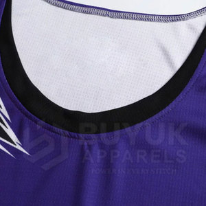 Ensemble d'uniformes de basketball avec technologie d'évacuation de l'humidité, respirant, léger, 100 % polyester, vêtements d'équipe sublimés - Product Image 4