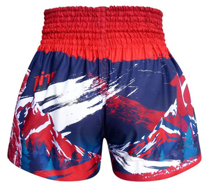 Pantalones Cortos de Muay Thai Premium, Ligeros, Elásticos y Transpirables, para Entrenamiento de MMA y Boxeo, para Hombre, 100% Poliéster - Product Image 3