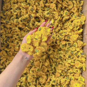 ชาดอกเบญจมาศเวียดนาม ชาดอกไม้แห้งทั้งดอก สำหรับชงดื่มร้อน ดอกตูมแห้งธรรมชาติ ขายส่ง - Product Image 1