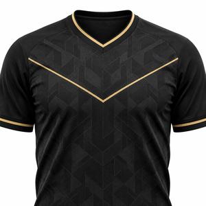 ชุดยูนิฟอร์มฟุตบอลระดับพรีเมียม เสื้อและกางเกงขาสั้นแบบซับลิเมชั่น ระบายอากาศได้ดี แห้งเร็ว ชุดกีฬาสำหรับทีม - Product Image 4