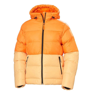 Custom Made Women Hooded Puffer <b>Jacket</b> Winter Warm Thick <b>Zip</b>-<b>Up</b> Solid Color Women Padded Puffer <b>Jacket</b> - Product Image 1