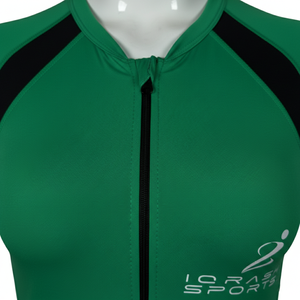 Maillot de bain personnalisable de haute qualité pour femmes, coupe haute, une pièce, imprimé, en Spandex/Nylon - Product Image 3