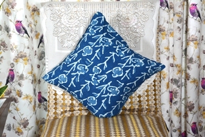 ปลอกหมอนอิงผ้าฝ้ายแท้ 100% พิมพ์ลายด้วยมือ พร้อมขอบเย็บอย่างดี เหมาะสำหรับใช้ในโรงแรม ตกแต่งโซฟา เตียงนอน และบ้าน - Product Image 3