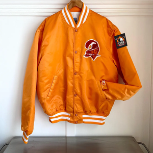 Chaqueta Bomber Satinada Vintage Personalizable para Hombre, Estilo Clásico, Personalizada con el Logotipo de los Raiders, Personalizada para la Universidad - Product Image 1