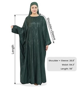 Nouvelle Abaya Maxi Élégante de Haute Qualité pour Femmes, Robe Longue de Dubaï, Vente en Gros OEM, Respirante, Extensible dans les Quatre Sens, Cadeau Fantaisie pour l'Aïd, Abayas pour Dames - Product Image 6