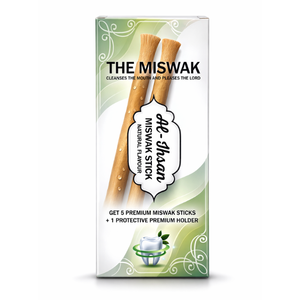 Caja de Regalo Personalizada para Miswak |   5 Miswaks Envasados al Vacío con 1 Estuche Protector |   Limpiador Dental Natural |   Barra de Cuidado Bucal y Dental - Product Image 4