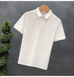Camisa de Hombre de Manga Corta, 100% Algodón, Transpirable, de Alta Gama, con Estampado Casual Personalizado, Color Sólido, para Verano, Tendencia Glory - Product Image 5