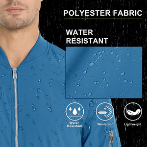 Blouson Bomber Homme en Tissu Textile – Veste Pilote Printemps Automne – Blouson Baseball Tendance pour Homme en Plein Air - Product Image 5