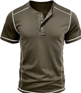 Chemises de sport athlétiques respirantes en toile de coton unie pour hommes, avec logo personnalisé de haute qualité, style gothique, nouvelle collection, fourniture OEM - Product Image 1