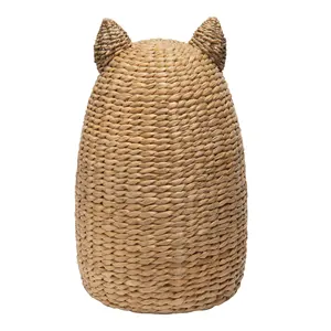 Panier de rangement en jonc de mer pour jouets de chat, organisateur pour enfants, panier en osier naturel pour jouets, couvertures et accessoires pour animaux de compagnie, en provenance du Vietnam - Product Image 4