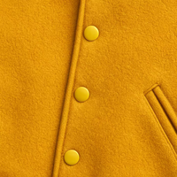 Blouson universitaire d'hiver élégant et intelligent pour homme, 100 % toile de haute qualité, design universitaire, col montant, réversible, respirant, séchage rapide