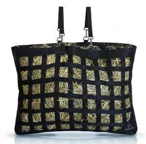 High Quality Horse <b>Hay</b> Feeder <b>Bag</b> for Feeding Horses During Travel PP Nylon Material SADAF SADDLERY Brand Bulk Price From India - Product Image 1