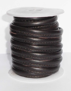 Luxury Waxed Nappa Leather Cords Stylish Components for Jewelry Garment & Home Textile Use Eco-Friendly Wholesale - Product Image 3