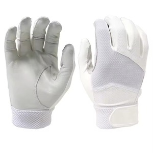 Gants de frappe de baseball à fermeture auto-agrippante, manchette longue, sangle élastique, matériau personnalisé, pour entraînement sur le terrain - Product Image 1