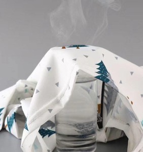 Pyjama d'été pour filles, imprimé dessin animé, manches courtes, ensemble de vêtements de nuit boutonnés, couleurs rose, bleu, blanc - Product Image 6