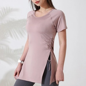 Tallas grandes, algodón/fibra de bambú Venta caliente Diseño Ropa de alta calidad Camiseta de algodón Camisetas de mujer de marca de lujo de gran tamaño - Product Image 5