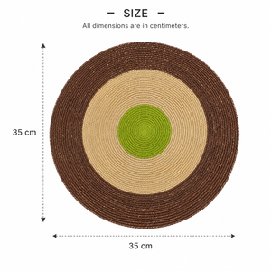 Woven Place Mats Rattan Plate Chargers Seagrass <b>Placemat</b> Woven <b>Placemats</b> <b>Round</b> Rattan Charger Plates Rattan <b>Placemats</b> <b>Round</b> - Product Image 2