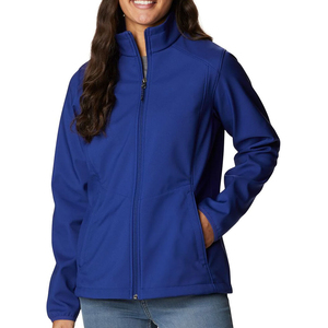Chaqueta Softshell Transpirable y Cómoda para Mujer, Precio al por Mayor, Manga Larga, Corte Regular, Chaqueta Softshell para Dama - Product Image 1