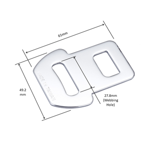 Hebilla de Cinturón de Seguridad de Aluminio con Liberación Rápida, 2/3 Puntos, Resistencia a la Tensión de 1.5 Toneladas, para Transporte en Camiones - Product Image 3
