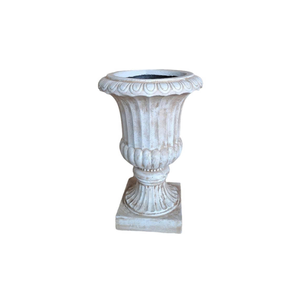 Macetas Redondas Ecológicas y Duraderas para Jardín, de Cemento Antiguo, Ligeras, Decoraciones de GRC para Uso en Interiores y Exteriores, Más Vendidas - Product Image 1