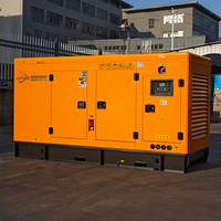 Générateur diesel silencieux refroidi par eau KATHER MCD70PS à faible bruit 100/150/200/300/400/500 kVA, alternateur monophasé/triphasé 50/60 Hz