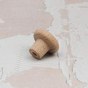 Poignée simple en bois écologique résistante au four - Product Image 1