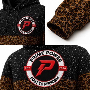 Nouveau 2026 – Sweat-shirt streetwear surdimensionné pour homme, imprimé animal par sublimation, personnalisable en gros – Fournisseur à faible MOQ - Product Image 4