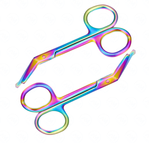 Tijeras Médicas para Ostomía, Tijeras de Acero Inoxidable Duraderas para Remover Vendajes, Tijeras de Enfermería para Uso Clínico - Product Image 5