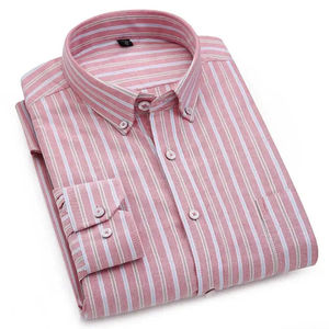 Camisa de Oficina de Manga Corta para Hombre, Elegante y Transpirable, 100% Algodón, Ropa Formal a la Moda, Venta al Por Mayor, Calidad de Exportación OEM, con Logotipo - Product Image 4