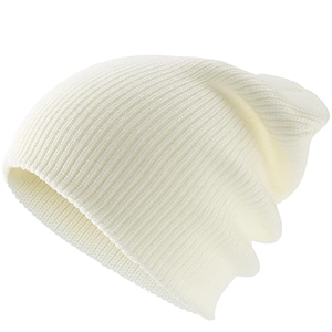 Bonnet unisexe en tricot côtelé imperméable White Bird Express – Doux, chaud, à revers, pour l'hiver, extensible, décontracté, pour l'extérieur et les températures froides - Product Image 3