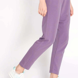2026 Women's Joggers Customize Fleece 100% Cotton Winter Trousers New Design Casual Solid Sweatpants Drawstring Quick - Product Image 5