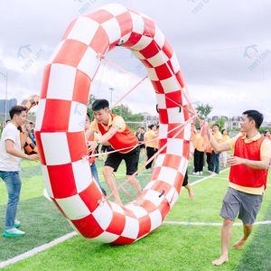 Equipo de Ruedas Inflables para Team Building Vietnam: Garantía de Seguridad en el Transporte, Todas las Estaciones, Inflable Thuy Linh, Fácil de Instalar, PVC - Product Image 5