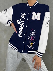 Chaqueta Varsity de Alto Rendimiento para Mujer, Duradera, Informal, a la Moda, Suministro del Fabricante - Product Image 3