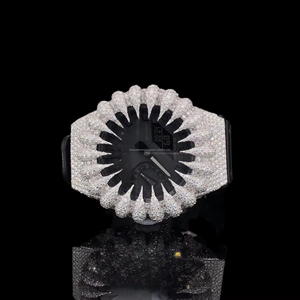 Kit de Modificación de Caja de Reloj con Incrustaciones de Diamantes, Estilo Octagonal Urbano, Hip Hop, Moda, Actualización de la Carcasa del Reloj - Product Image 2