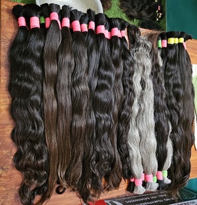 Free Shipping To Brazil <b>Silky</b> Blonde Color Hair Bulk 613 Human Hair Bundles Full Volume Extensions For Fashion Styling - Product Image 3