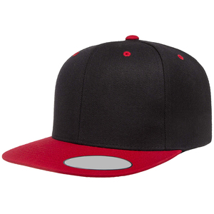 New Classic Style 6-Panel Vintage <b>Flat</b> Brim Snapback <b>Hat</b> Custom Logo Men's Summer Sports Snapback <b>Hat</b> - Product Image 3
