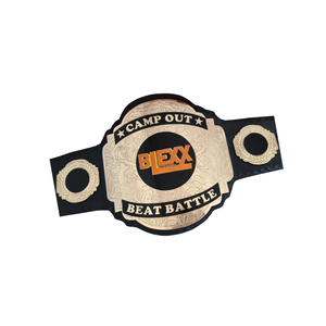 เข็มขัดแชมป์ Camp Out Beat Battle แบบปรับแต่งได้ พร้อมตราสัญลักษณ์ Blexx รางวัลคุณภาพสูงสำหรับดนตรีและการต่อสู้ - Product Image 6