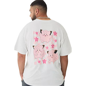 T-shirts à col rond pour hommes, à manches courtes et épaules tombantes, personnalisables avec logo imprimé ou brodé, en coton/bambou polaire, séchage rapide, faible MOQ - Product Image 6